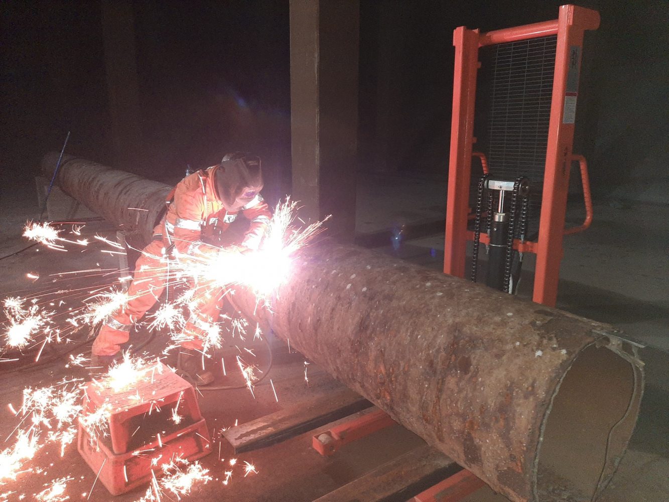 Springwood Reservoir Demolition of underground pipe network