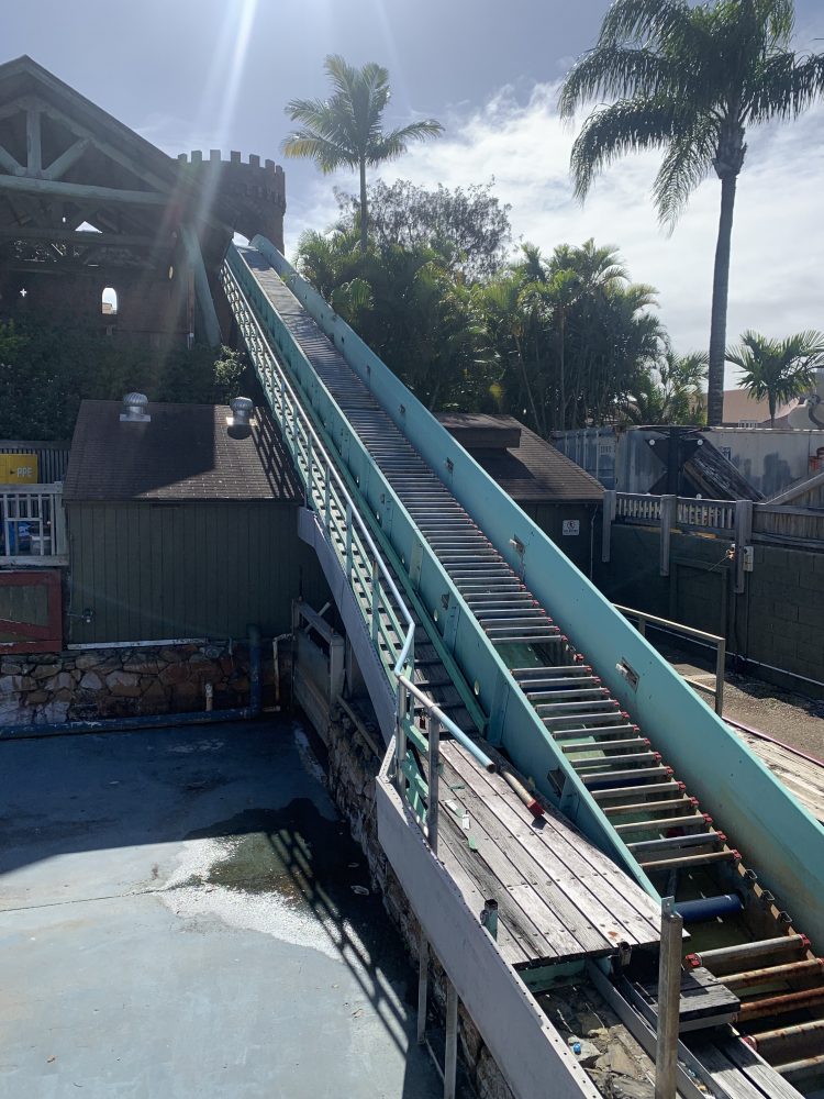 Seaworld Flume Ride