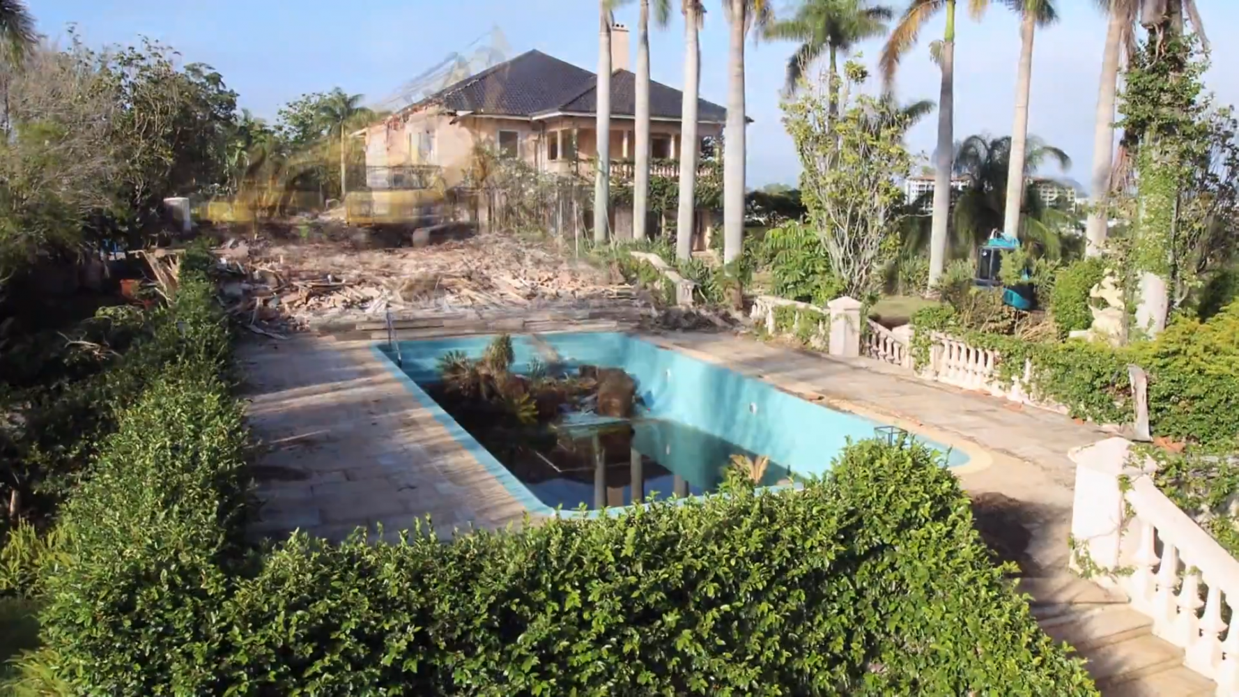 Pink Palace Mansion Demolition